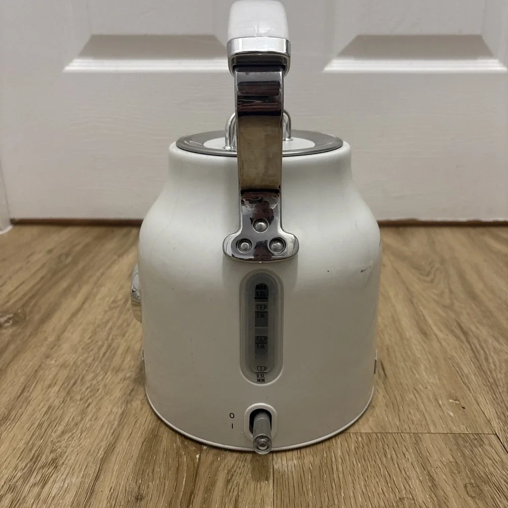 Haden Dorset 1.7L Electric Tea Kettle Stainless Steel with Auto Shut-Off Putty